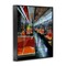 Stupell Industries Bird Character in Subway Train Framed Giclee Design by Keith Thomson